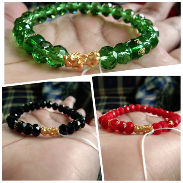 Gelang emas qilin 999