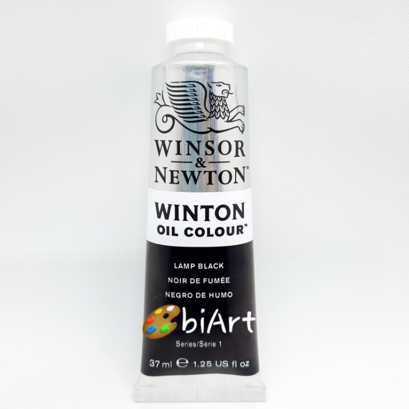 

Cat Minyak Winton Oil Colour 37 ml Lamp Black Winsor & Newton