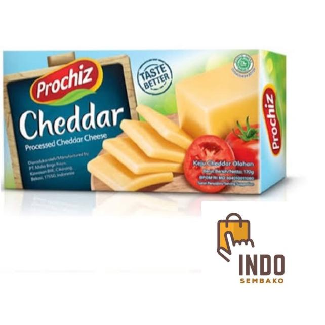 

☏ Keju Cheddar Prochiz 170g / Processed Cheddar Cheese / Keju batang 170 ✽