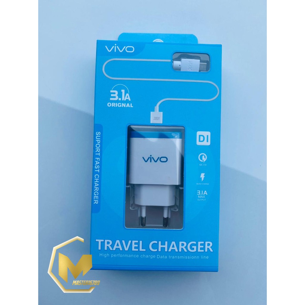 Travel charger Cashan adapter 3.1A brand oppo vivo samsungg xiaomi realme all type MA171