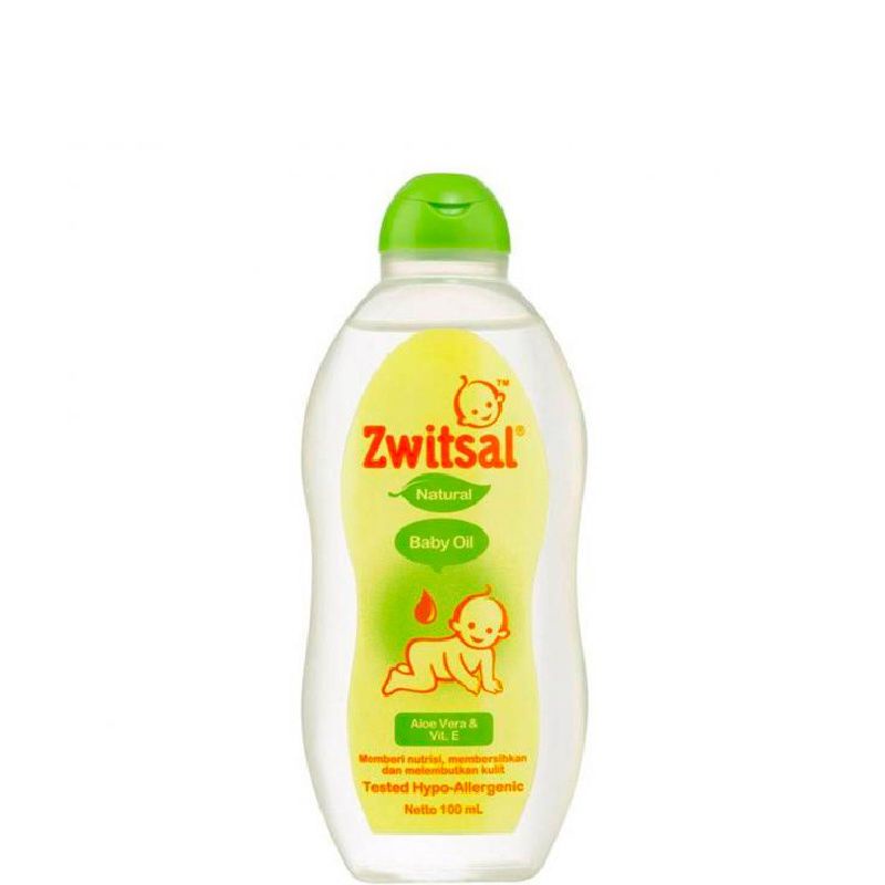 READY STOK ZWITSAL BABY OIL NATURAL 100ML