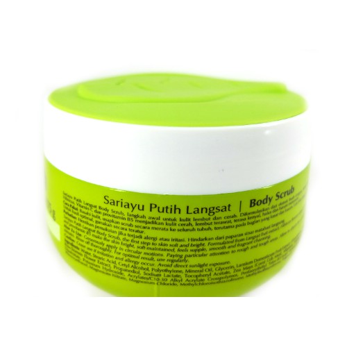 Sariayu Bright Skin Putih Langsat Body Scrub 175g (Kemasan Baru)