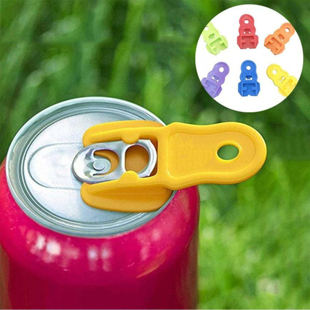 Solighter 6PCS Easy Can Opener Camping Tools Penghilang Tutup Alat Dapur Toples Dapat Disegel