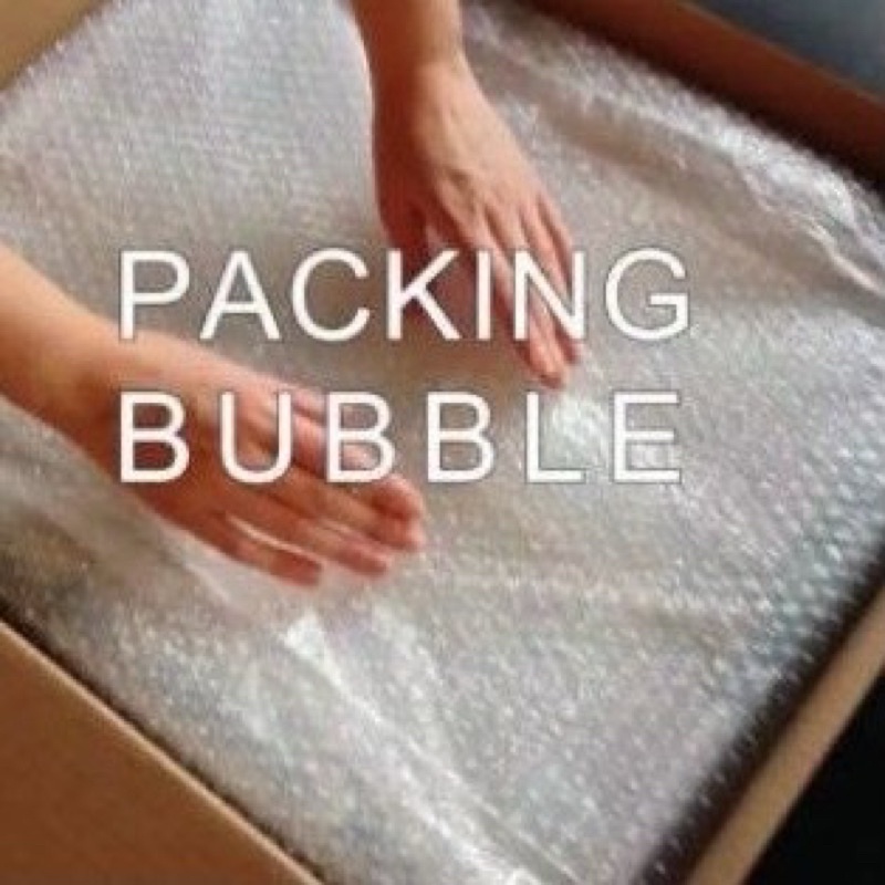 

BUBBLE WRAP TAMBAHAN packing biar aman