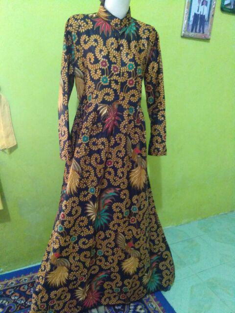 Gamis Batik Manggar, Padi,sekar,cantik,kubis,kipas,daun,kupu,nadine,gendis..
