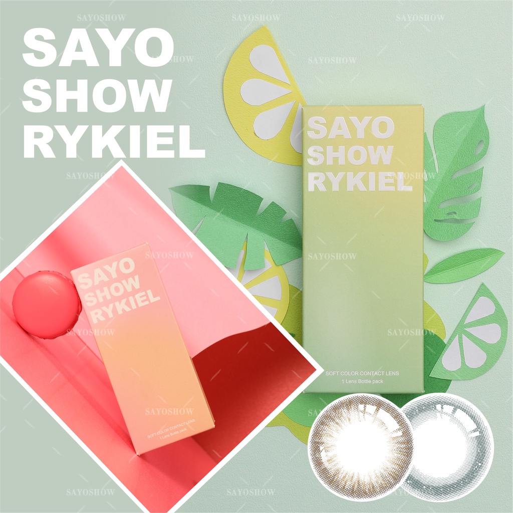 SAYOSHOW - Softlen RYKIEL Normal, Minus 1.00 S/D 8.00 (14 mm)