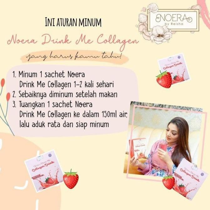 NOERA COLLAGEN DRINK / MINUMAN KESEHATAN COLLAGEN BPOM HALAL Ready