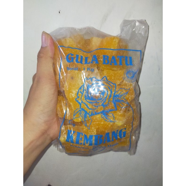 

Gula Batu Madu Cap Kembang Harum Wangi Manis Kemasan 1 Kg