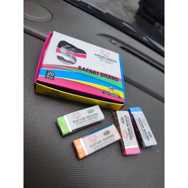 

penghapus safari besar warna warni