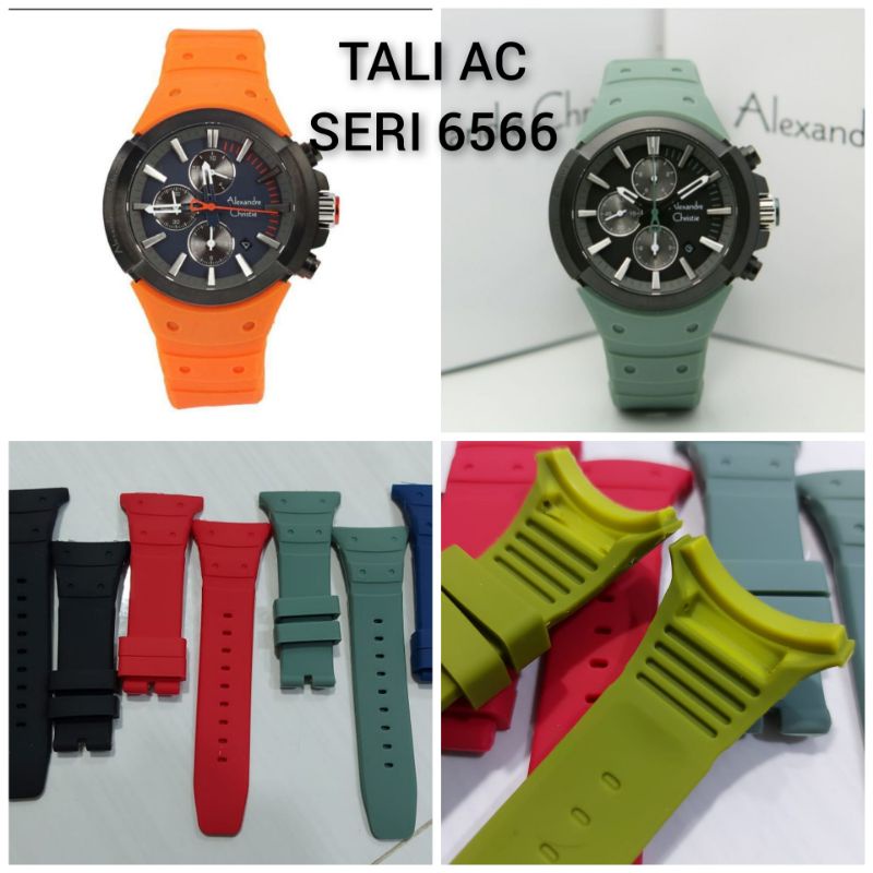 TALI JAM TANGAN KARET BUAT AC SERI 6566