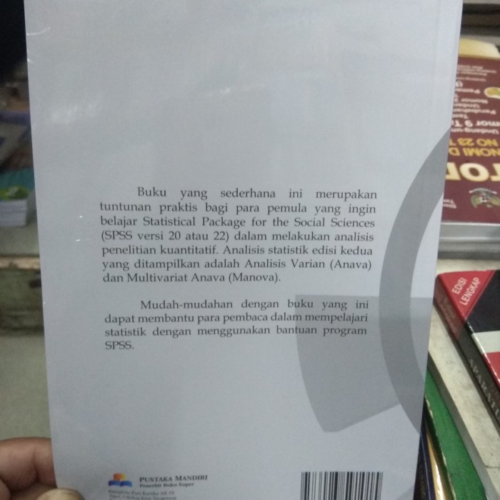 

database-buku- tuntunan praktis pengelolahan data penelitian dengan program spss -buku-database.