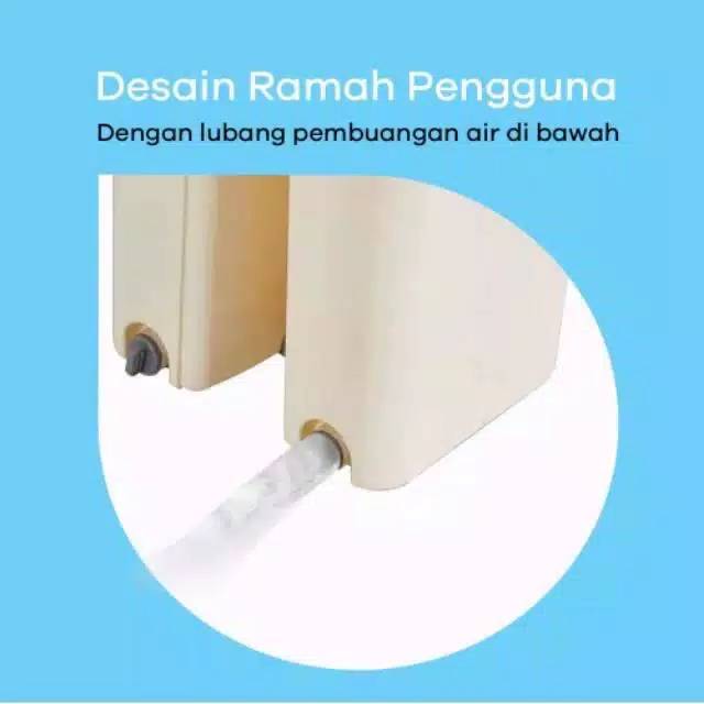 Z103- ALAT PEL PRAKTIS ULTRA MOP BRINY BROWN BENTUK PERSEGI PANJANG UNTUK PERLENGKAPAN RUMAH