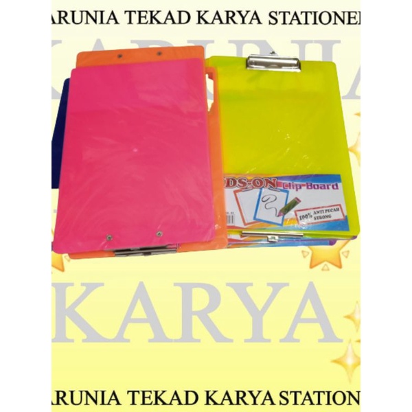 

CLIPBOARD PAPAN DADA FOLIO EDS ON