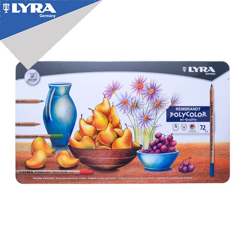 

Lyra Pensil Warna Premium Rembrandt Polycolor Pencils Set 72 Warna - Cocok Untuk Profesional