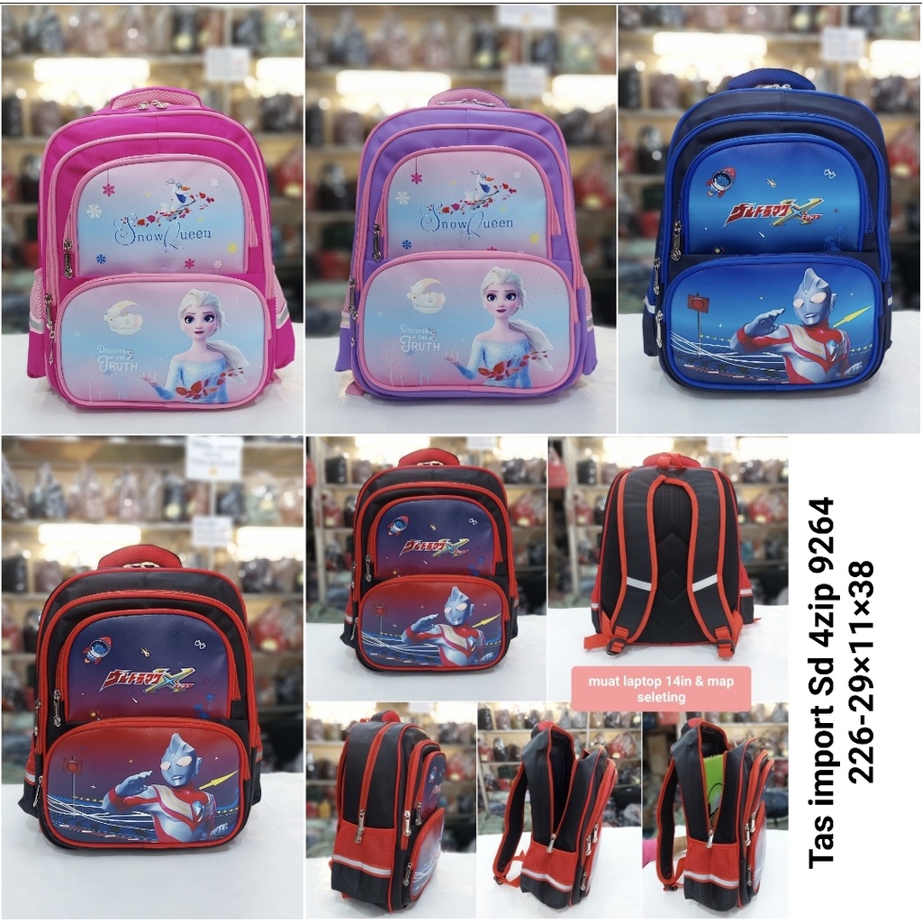 tas ransel import sd anak perempuan anak laki