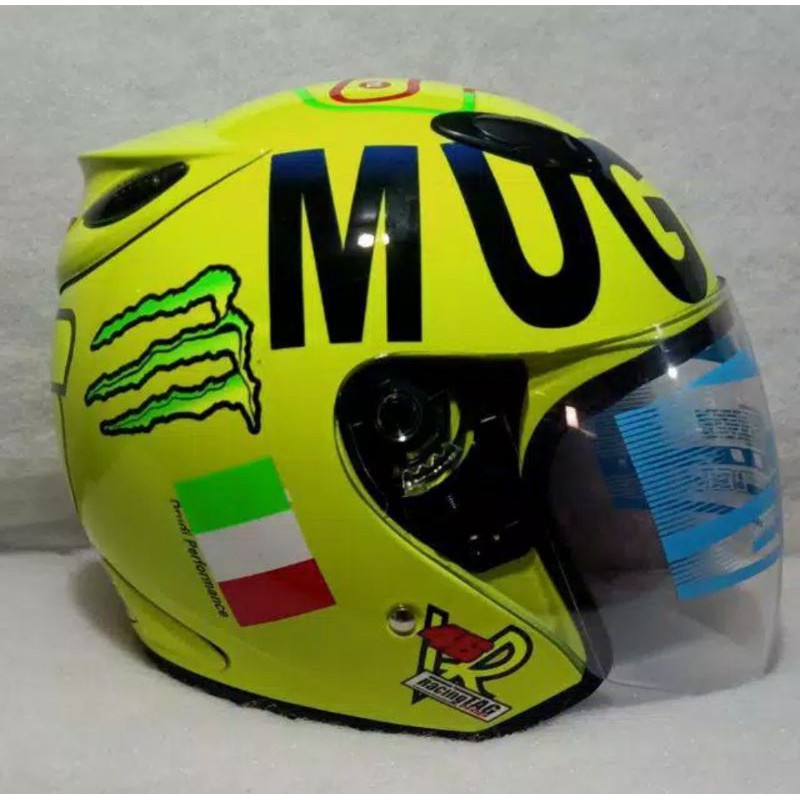 helm ink centro motif KW kualitas grade A