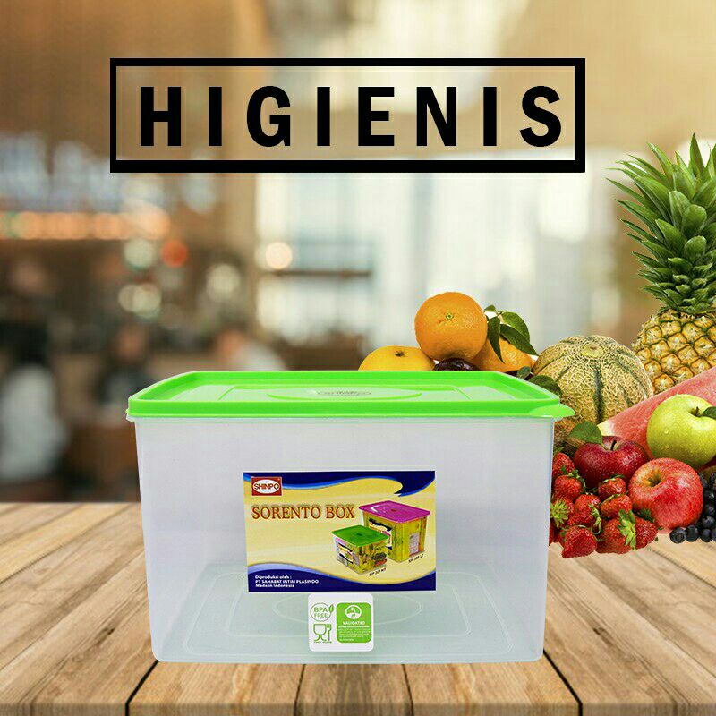 Jual Shinpo Kotak Box Tempat Makanan Plastik 5l Sorento Food Storage Bpa Free Shopee Indonesia