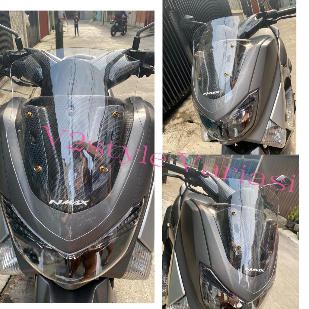 VISOR NMAX WINDSHIELD YAMAHA ALL NMAX / OCITO 7 MODEL VARIASI WARNA BENING RYBEN SMOKE BIRU HITAM BAUT VISOR NMAX BESAR TDR JENONG SIRIP NMAX OCITO MODEL STANDAR VECTOR BATMAN TEBAL VISOR NMAX NEW NMAXKACA ANGIN DEPAN NMAX BARU LAMA BAUT MUR ANTI JEBOL