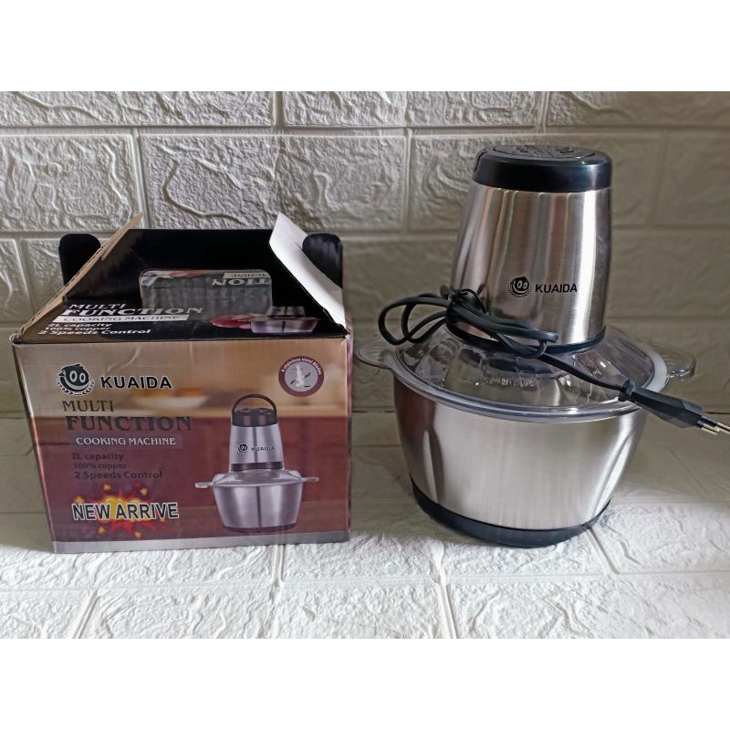 Blender Capsul Jumbo Besi 2liter / Penggiling Daging Dan Sayuran dll