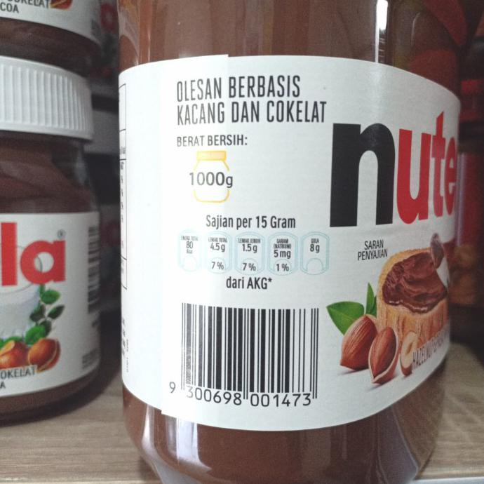

Discount Nutella 1 kg 1000gram 1000gr (NEW STOCK)