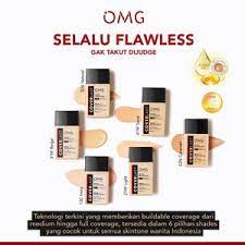 OMG CoverLast Liquid Foundation Alas Bedak BPOM 25ml | Oh My Glam | SPF 20 PA++ Oil Control Long Lasting 8H* l High Coverage 6Shades SPF20 PA+++ Original BPOM