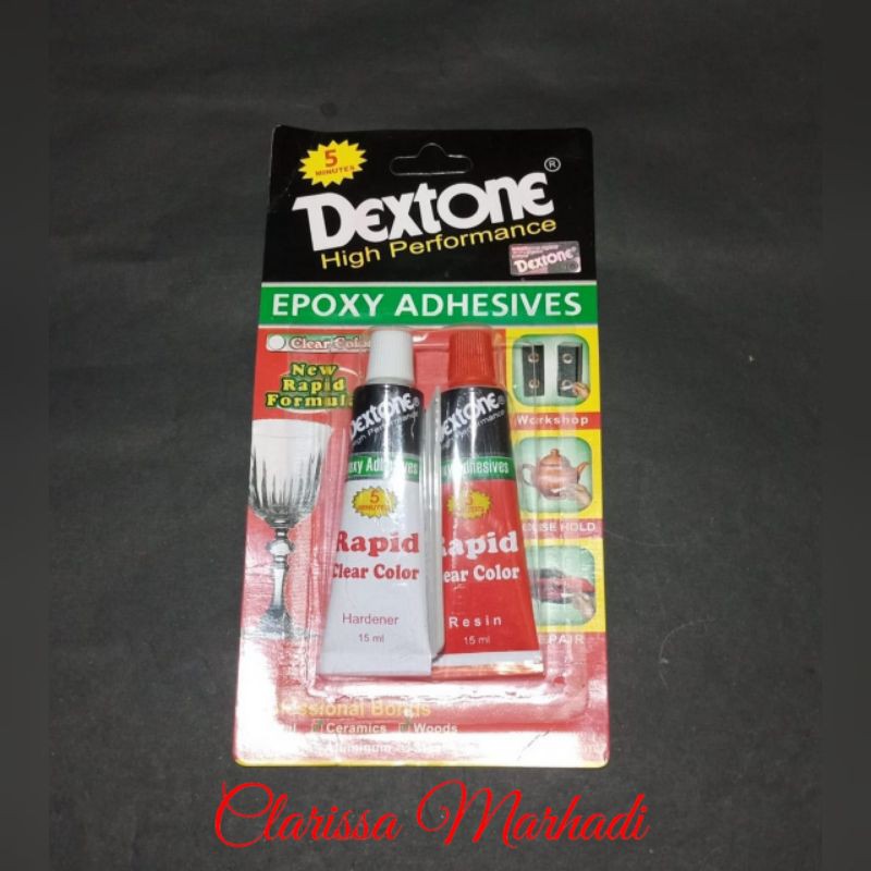 

Lem Dextone Epoxy Adhesives warna clear High Performance