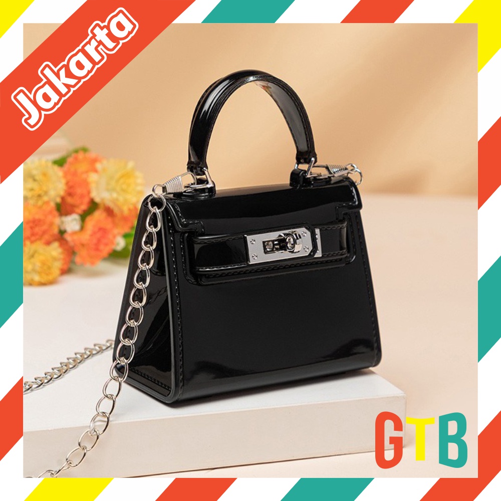 ❤GTB❤ Tas Mini Jelly Fashion Import Selempang Tas Mini Rubber Fashion WD013