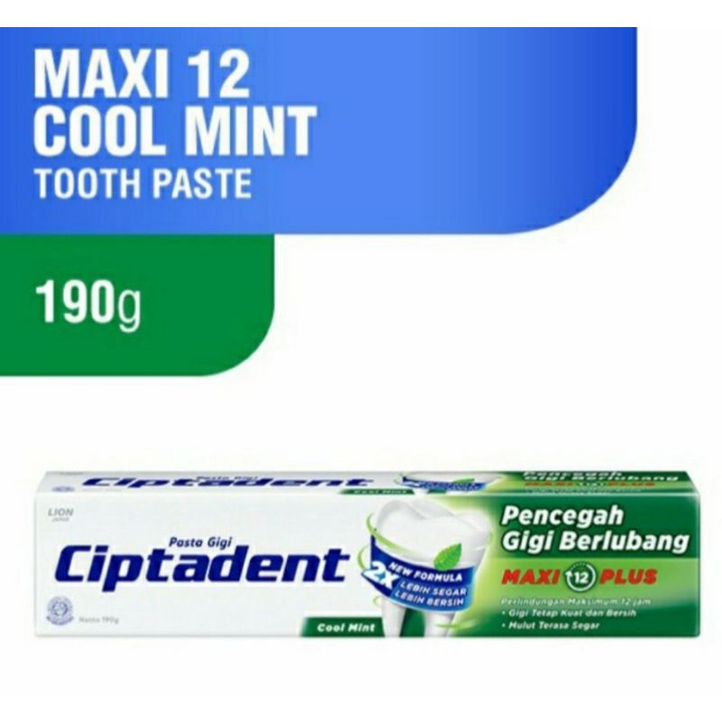 ciptadent pasta gigi cool mint 190g