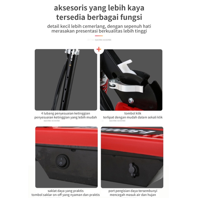 Skuter Elektrik /Skuter Listrik Mini /Foldable Smart Electric Scooter KL071