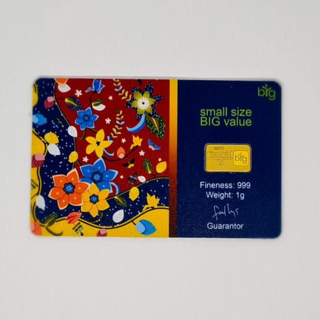 Logam Mulia /Emas BIG/Emas mini /BIG GOLD 1 Gram Exclusive Pack