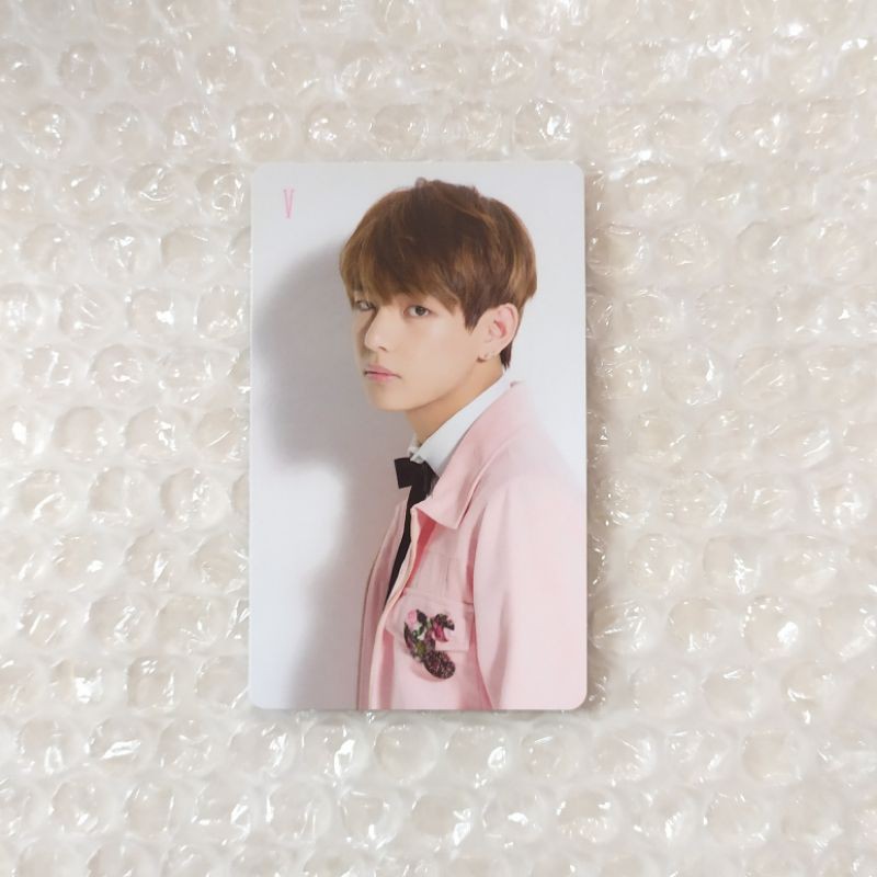 RARE Official bts taehyung photocard i need u japan + album bts i need u japan
