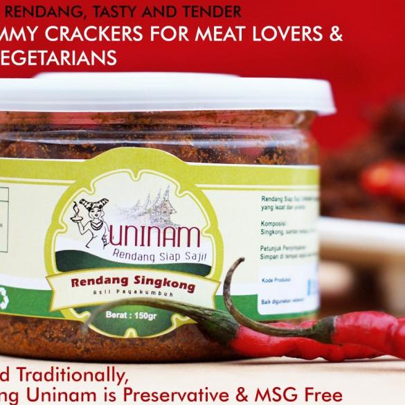 

☛ Rendang Singkong Uninam 150g ➱