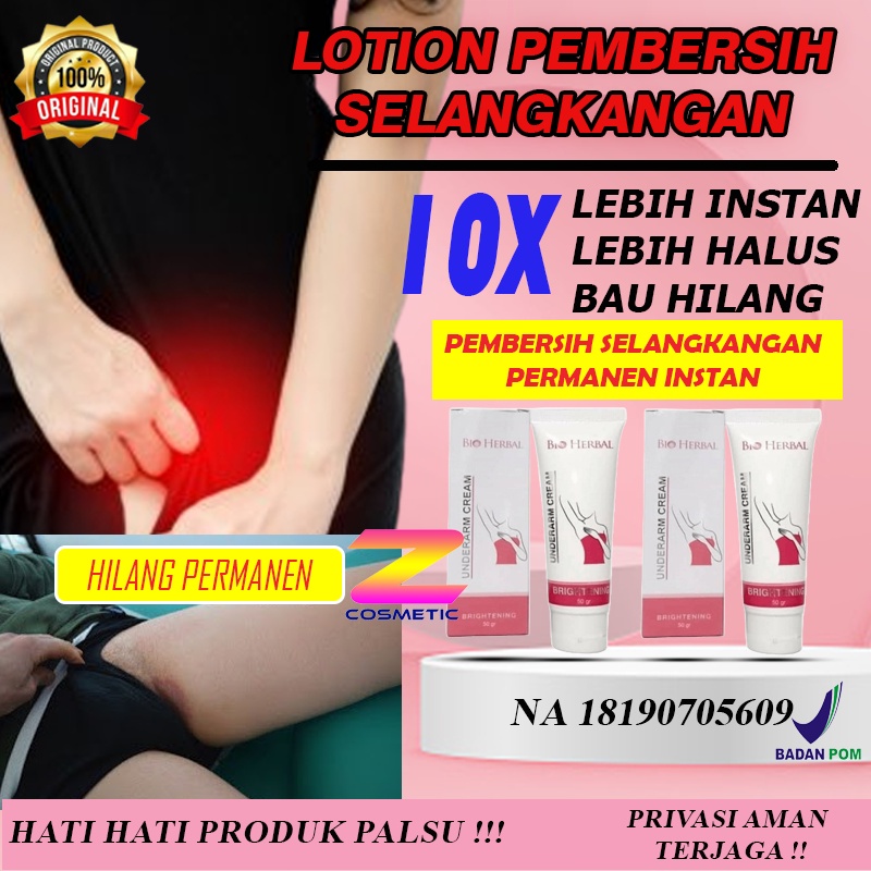 Pemutih Ketiak Dan Selangkangan Bokong Ampuh Underarm Cream Original BPOM