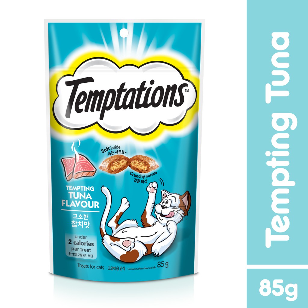 TEMPTATIONS™ Snack Kucing 85gr 5 Rasa - Isi 5-5