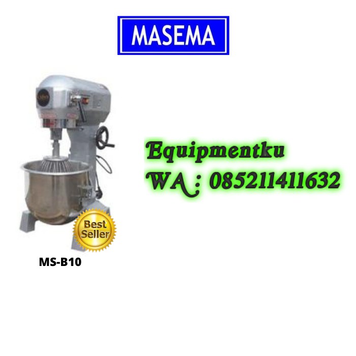 MASEMA Planetary Mixer 10 L MS-B10