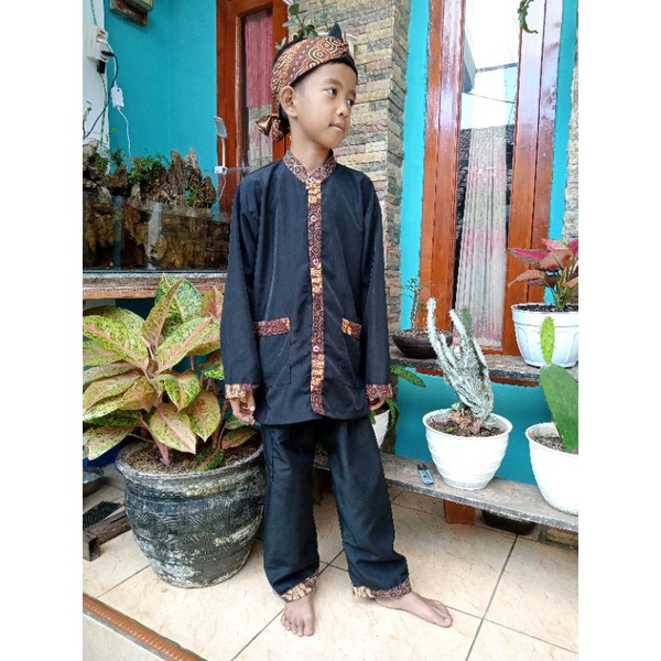 STELAN PANGSI ANAK LAKI LAKI PAKAIAN ADAT SUNDA