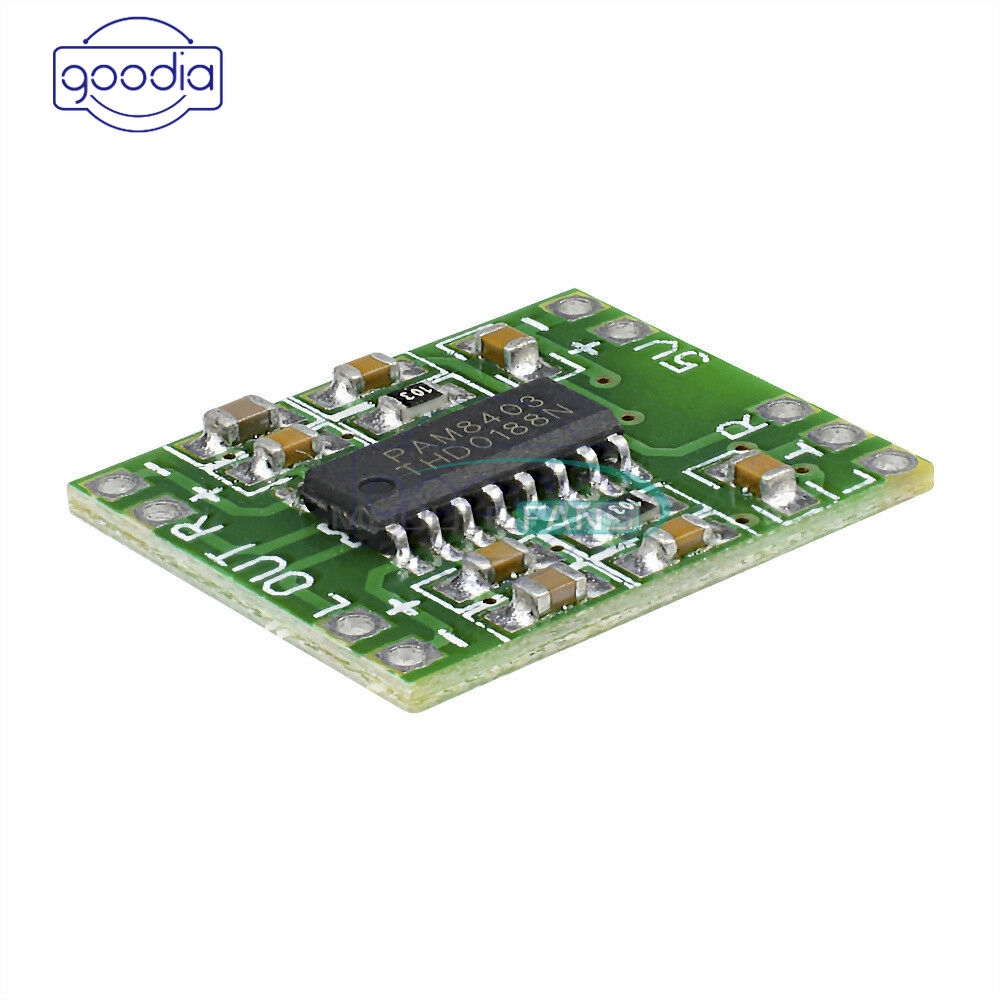 ✈【Fast/COD】✈ 1PC Digital Amplifier Board Class D 2*3W USB Power Mini PAM8403 Audio Module