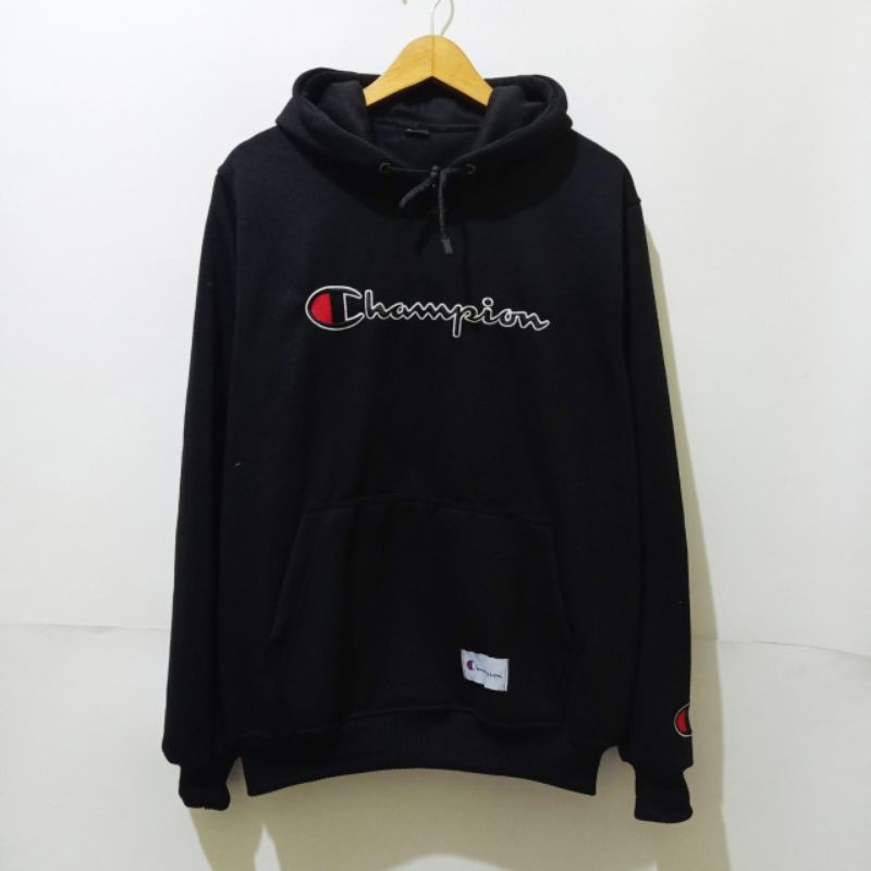 Sweater Hoodie Champion Script Premium