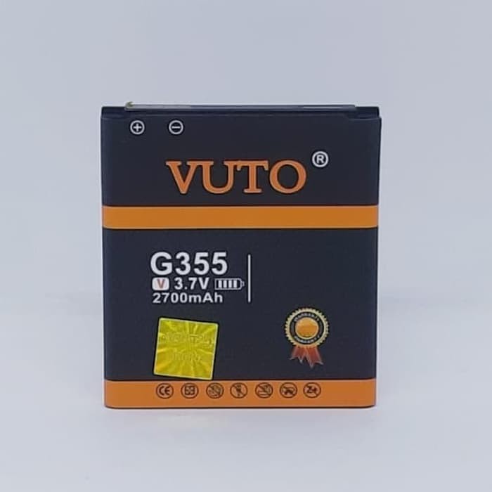 Double Power Battery Batre baterai Vuto Samsung Core 2 II G355 G355H G360 EB-BG355BBE