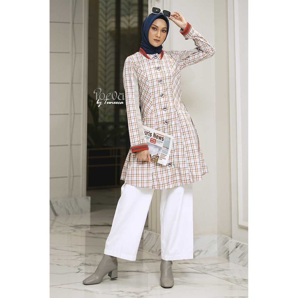 SHORT DRESS POEVA (  PV-0421002 ) By TUNEECA