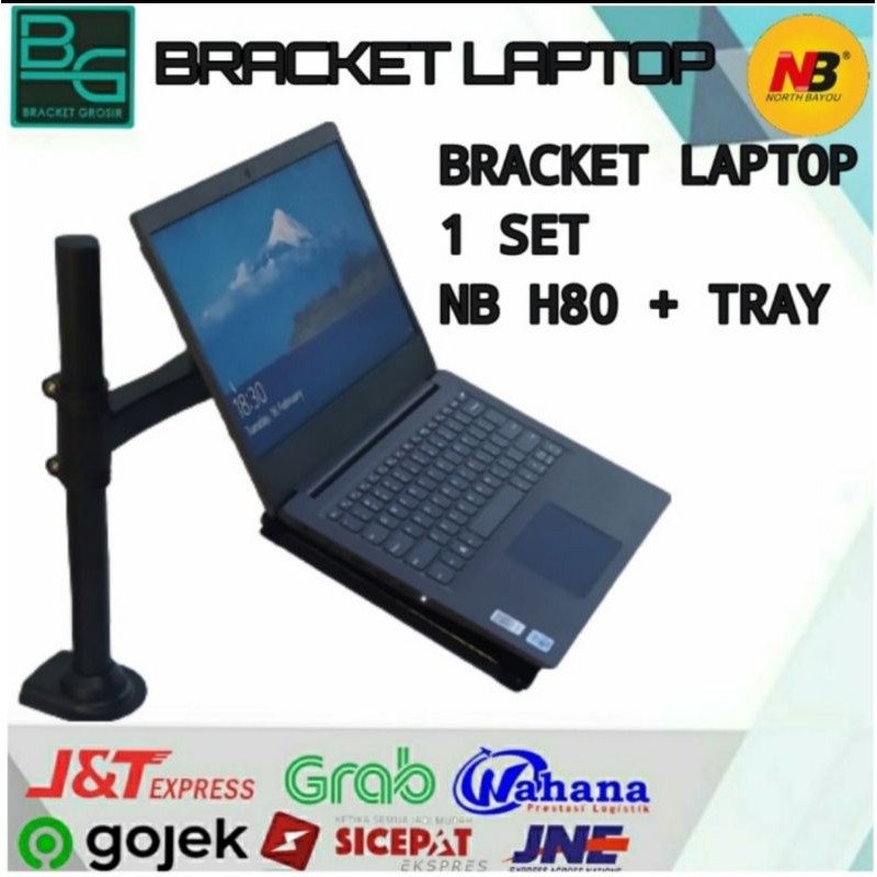 Bracket Laptop Bracket Note Book 14&quot;-30&quot; Full Motion NB Import 1Set