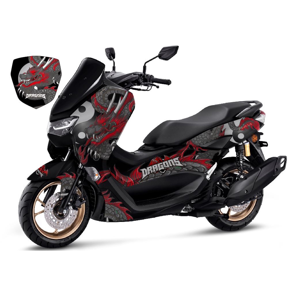 Decal Full Body Motor Yamaha  Nmax ABS non ABS 155 -  Stiker Yamaha N Max New 2020 2021 Dragon Naga