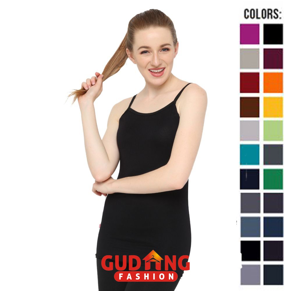 Tank Top Wanita Keren Spandek – Banyak Pilihan Warna (COMB)