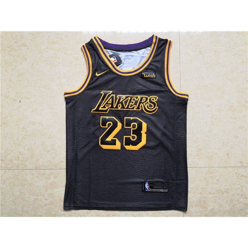 lebron lakers black jersey