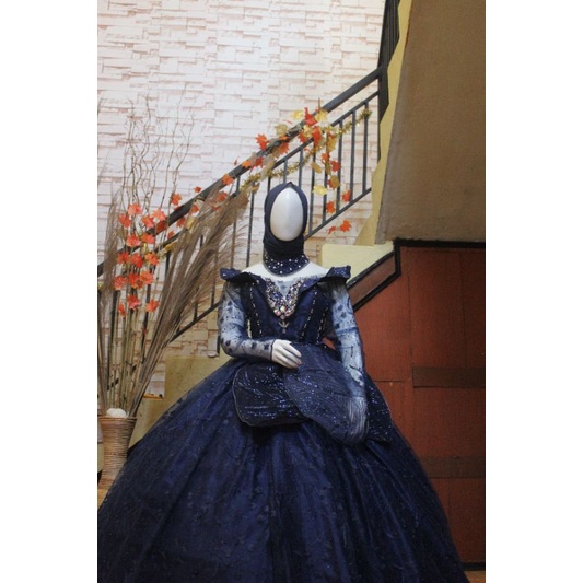 BajuPengantinTerlaris Gaun pengantin EKOR Barbie Ballgown Petticoat Petikut akad kebaya Wedding Dres