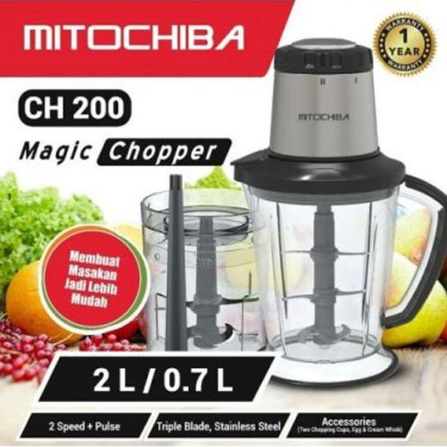 MITOCHIBA Food Chopper Blender - CH 200