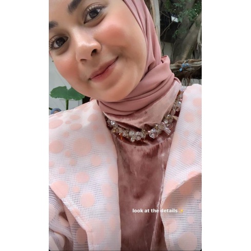 Clara Krystal Necklace ( Hijab Friendly )