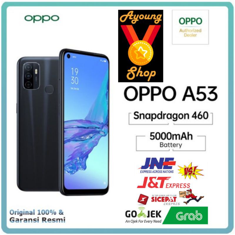 OPPO A53 2020 4/64 & 6/128GB GARANSI RESMI OPPO | Shopee