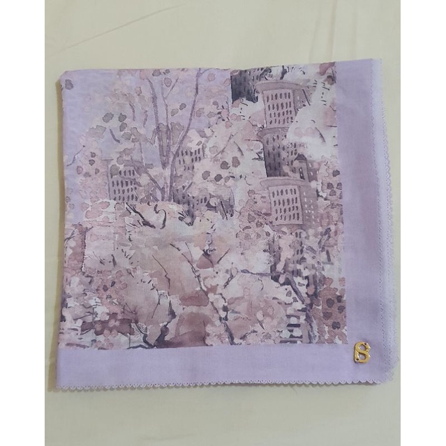 Buttonscarves New york collector Lilac preloved