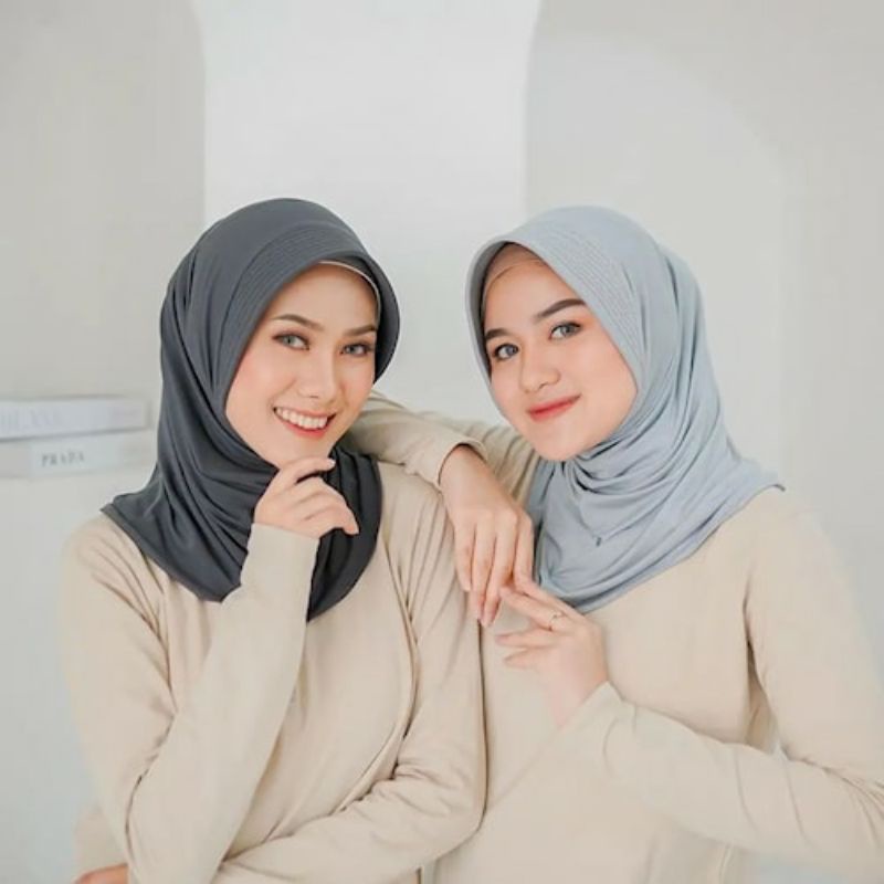 JILBAB HIJAB KERUDUNG BERGO MINI SPORT PET ANTEM JERSEY